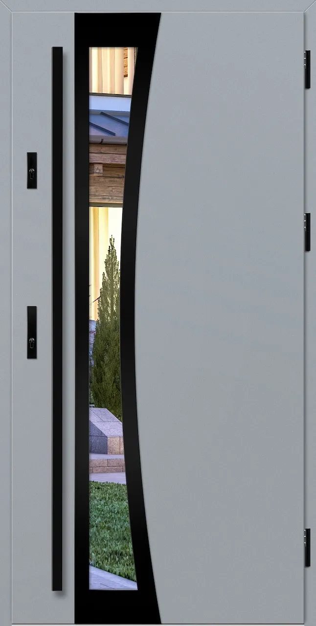 ERKADO Bazylea bejárati ajtó, 1. nézet