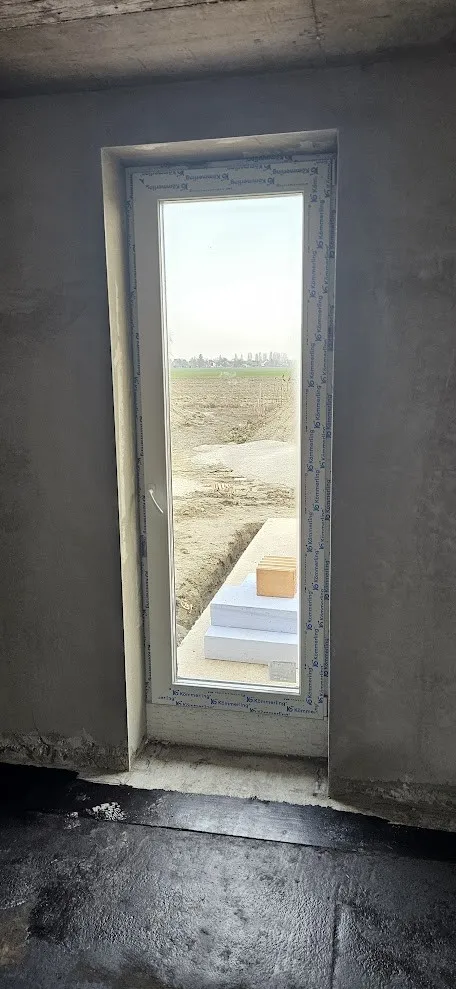 Emelő-toló teraszajtó belülről, Kunsziget